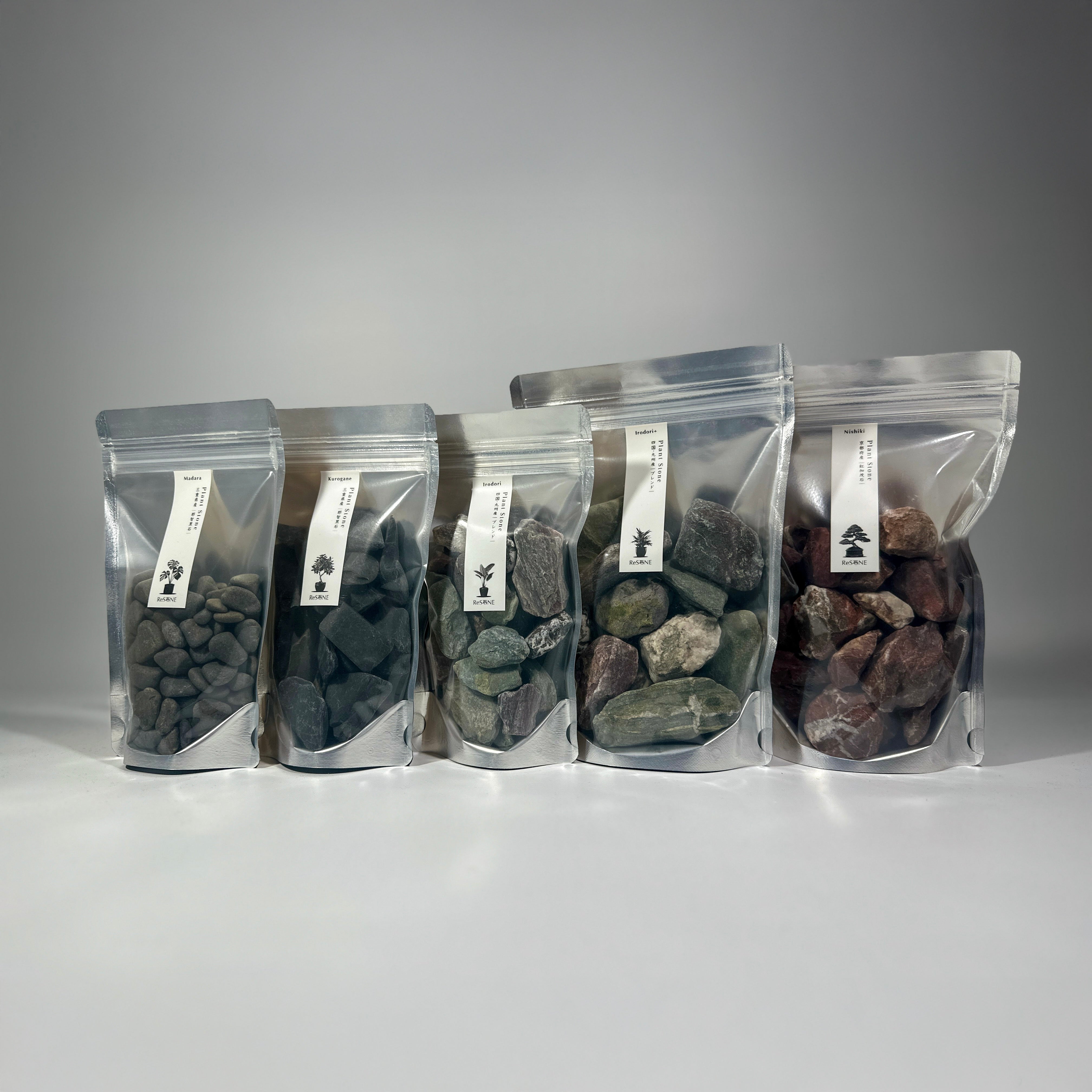 Plant Stone】Kurogane｜三重県産｜那智黒石｜5号鉢用 – ReSTONE